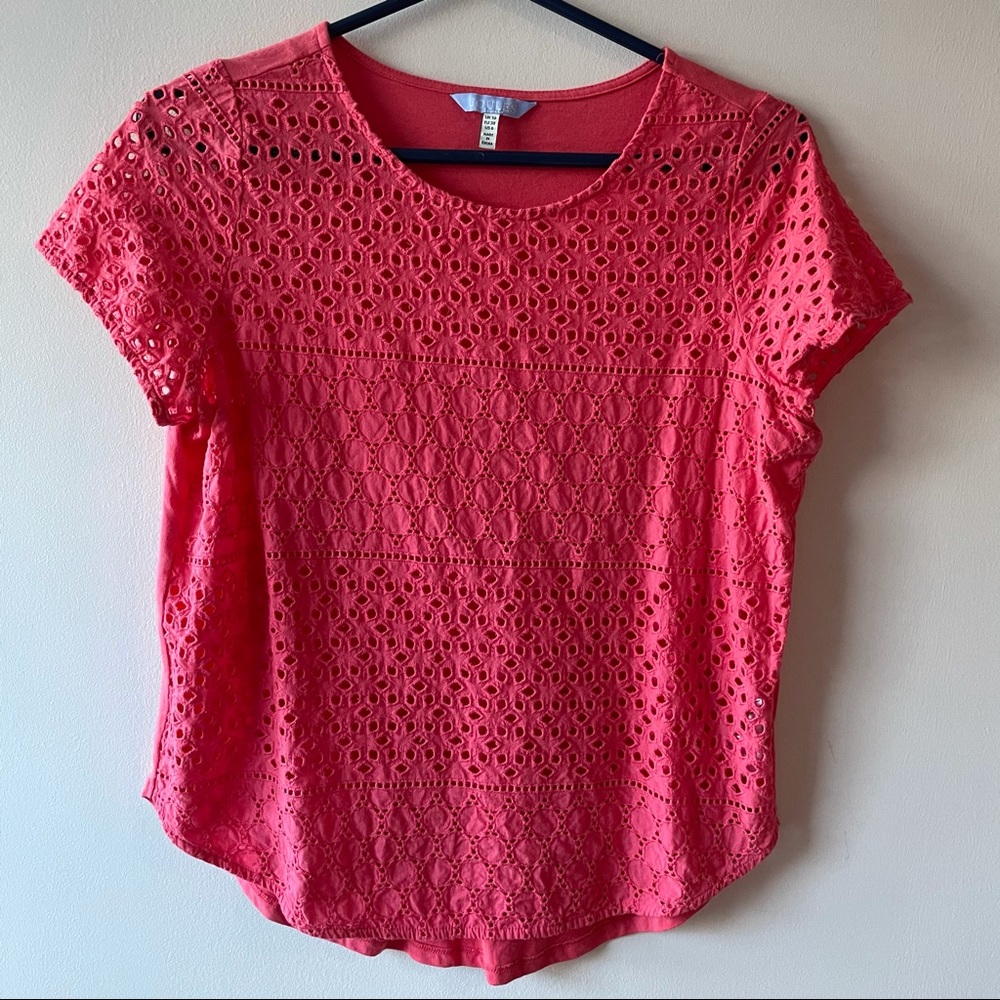 Joules Red Nadine Top